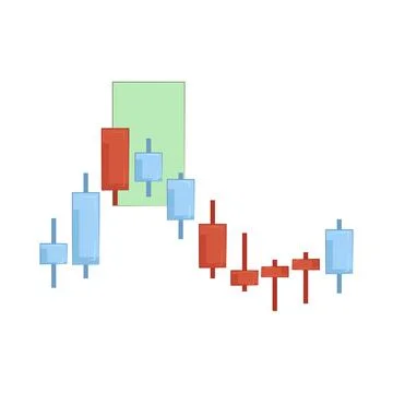 Candlestick Illustration 스톡 일러스트
