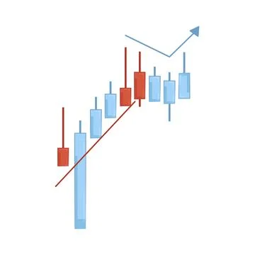 Candlestick Illustration Stock Illustration