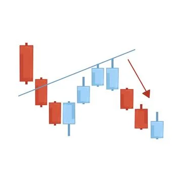 Candlestick Illustration 스톡 일러스트