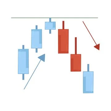 Candlestick Illustration 스톡 일러스트