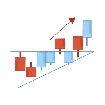 Candlestick Illustration 스톡 일러스트