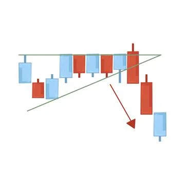 Candlestick Illustration 스톡 일러스트