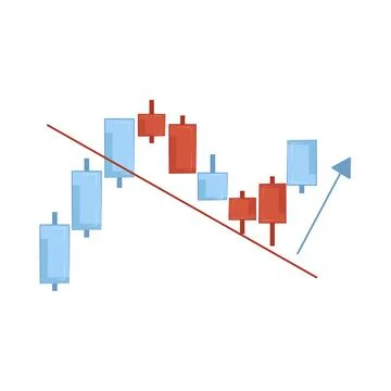 Candlestick Illustration Stock Illustration