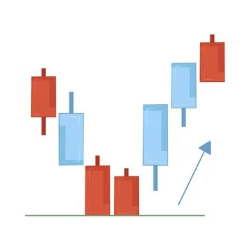 Candlestick Illustration 스톡 일러스트