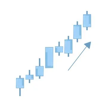 Candlestick Illustration Stock Illustration