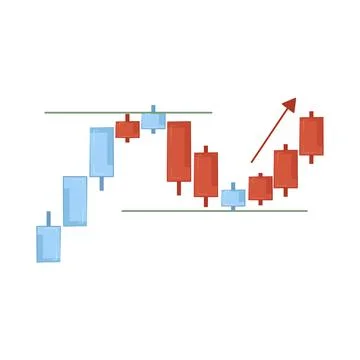 Candlestick Illustration 스톡 일러스트