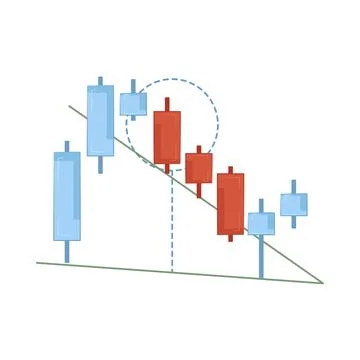 Candlestick Illustration Stock Illustration