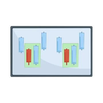 Candlestick Illustration 스톡 일러스트