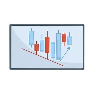 Candlestick Illustration Stock Illustration