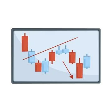 Candlestick Illustration 스톡 일러스트
