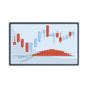 Candlestick Illustration 스톡 일러스트