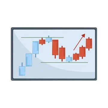 Candlestick Illustration 스톡 일러스트
