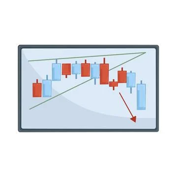 Candlestick Illustration Stock Illustration