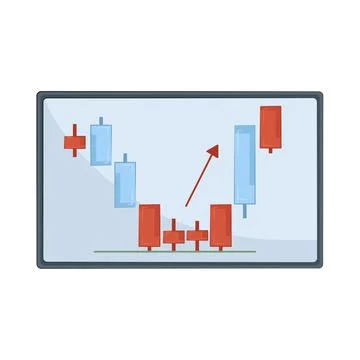 Candlestick Illustration 스톡 일러스트