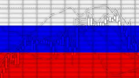 Candlestick stock exchange background Stock Illustration