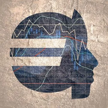 Candlestick stock exchange background Stock Illustration