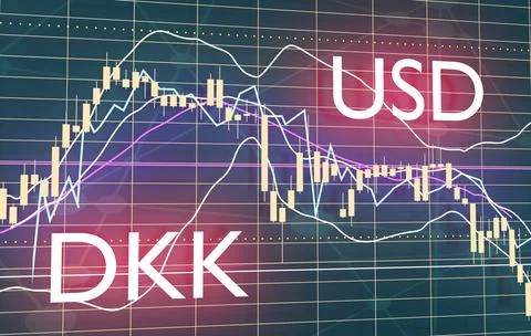 Candlestick stock exchange background Stock Illustration