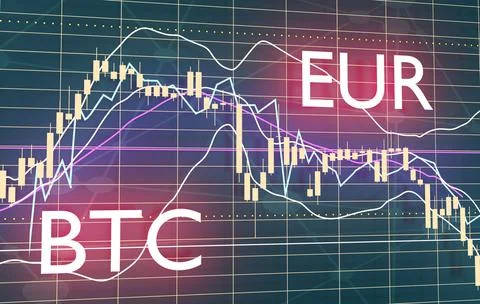 Candlestick stock exchange background 库存插图