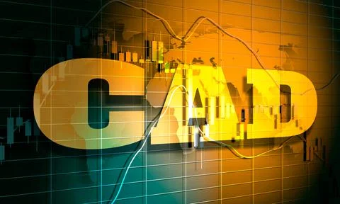 Candlestick stock exchange background Stock Illustration
