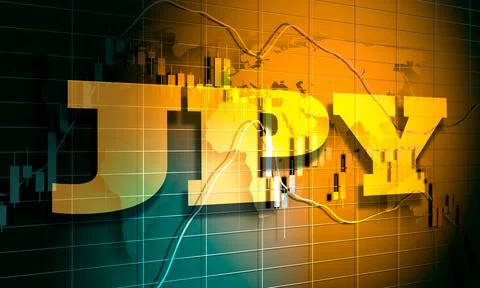 Candlestick stock exchange background Stock Illustration