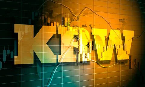 Candlestick stock exchange background Stock Illustration