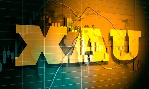 Candlestick stock exchange background 库存插图