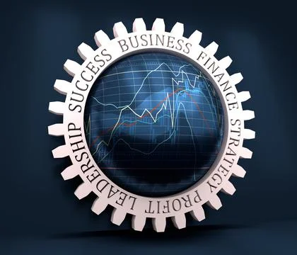 Candlestick stock exchange background Stock Illustration