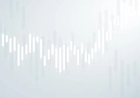 Candlestick stock exchange background vector Stock Illustration