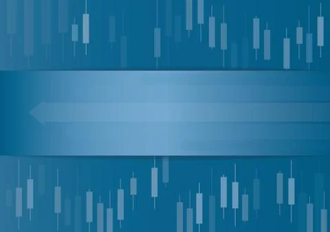 Candlestick stock exchange background vector Stock Illustration