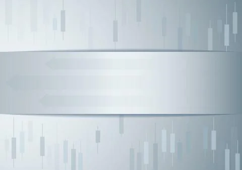 Candlestick stock exchange background vector Stock Illustration
