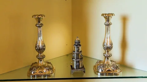 Candlesticks 2 Stock Footage 89477939