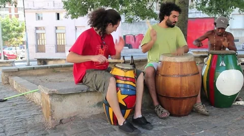 Candombe Trio 库存影片 4885812