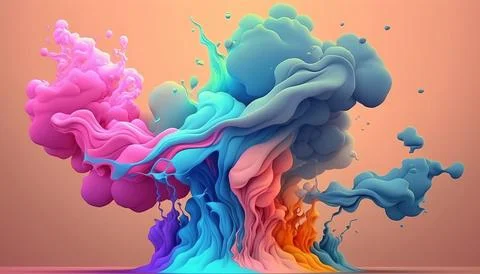 Candy and Ice cream composition. UI UX Background Stock Illustration