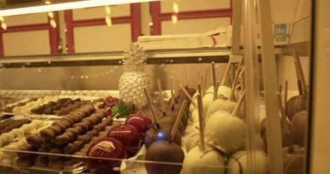 Candy apple Stock Footage 221846560