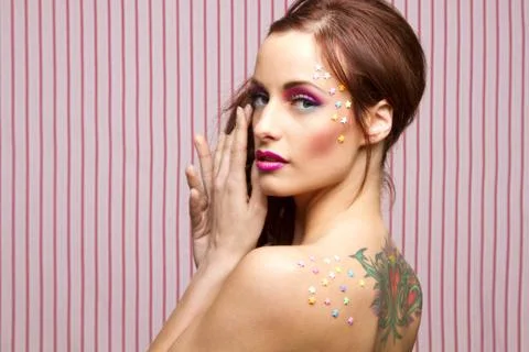 Candy back Stock-Fotos