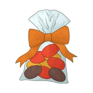 Candy bag illustration Stock Illustration