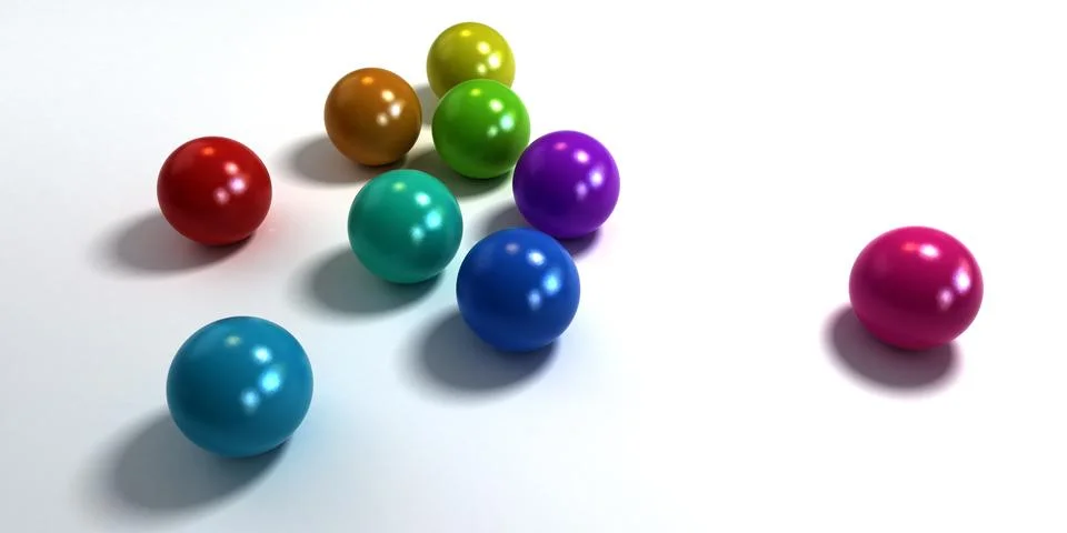 Candy balls Stock Illustration