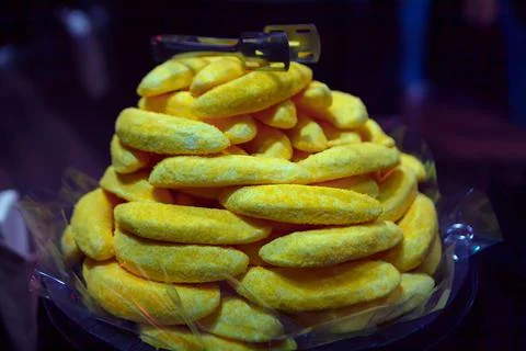 Candy banana Stock Photos