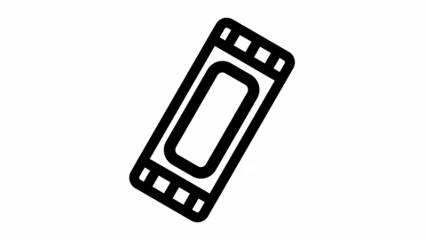 Candy bar icon animation - Chocolate Candy bar sweets icon symbol motion design Stock Footage 293464205