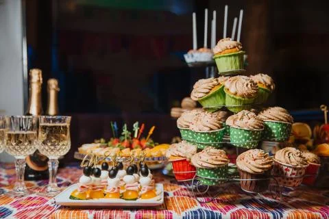 Candy bar open. Stock Photos