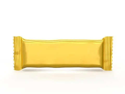 Candy bar package Stock Illustration