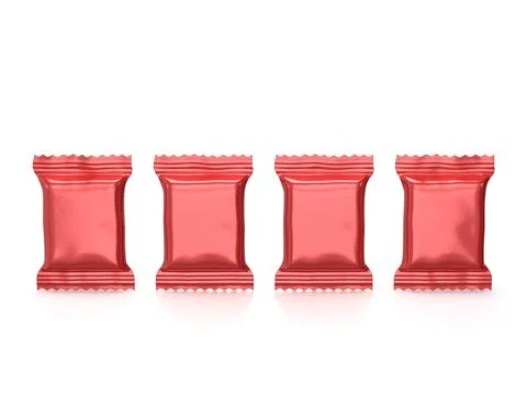 Candy bar packages Stock Illustration