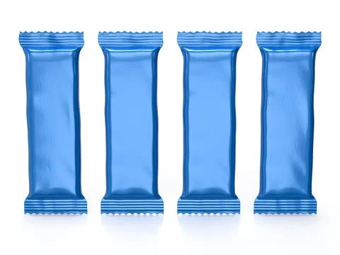 Candy bar packages Stock Photos