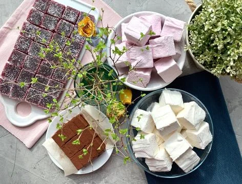 Candy bar for the party. Stock Photos