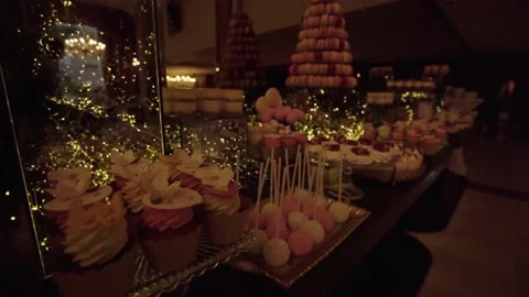 Candy Bar presentation 스톡 동영상 156834327