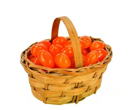 Candy basket Stock Photos