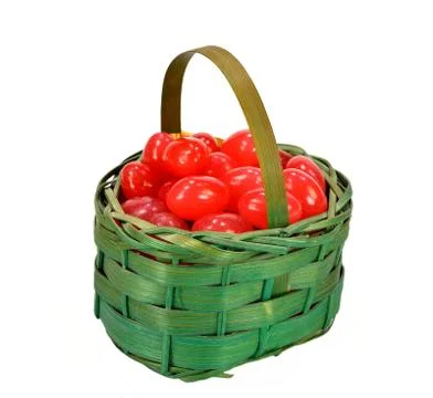 Candy basket Stock Photos