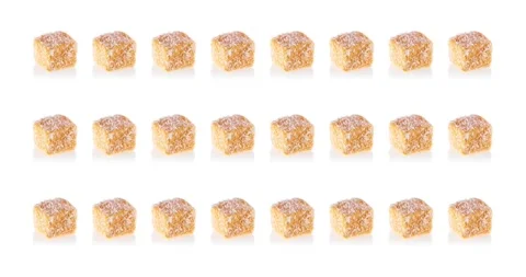 Candy blinking on a white background Stock Footage 140131670