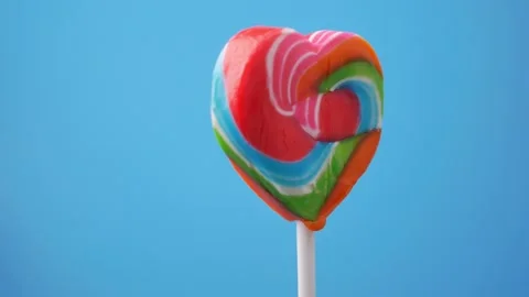 Candy blue background Stock Footage 212920097