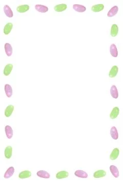 Candy Border Stock Photos